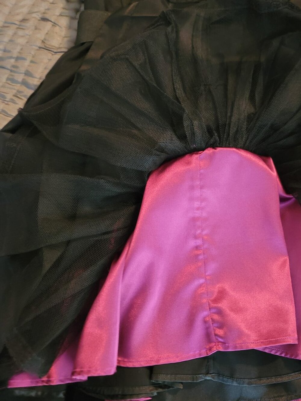 WHBM Strapless Black Cocktail Dress Size 4 Fit Flare Mini Little Black Dress - Picture 11 of 12